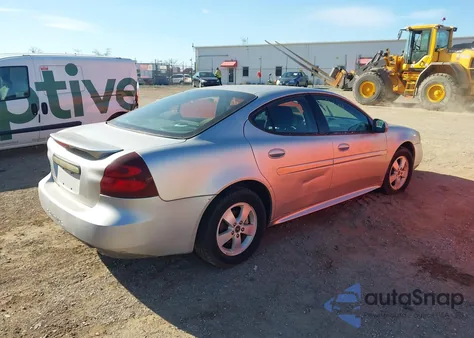 2006 Pontiac Grand Prix z USA, uszkodzony, nr VIN 2G2WP552861261231